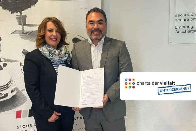 secura protect unterzeichnet Charta der Vielfalt Bild: secura protect unterzeichnet Charta der Vielfalt