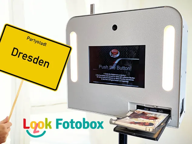 Bild: Die Look-Fotobox in Dresden mieten