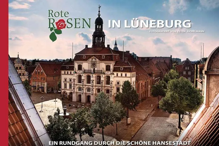 Bild: Rote Rosen im Herbst
