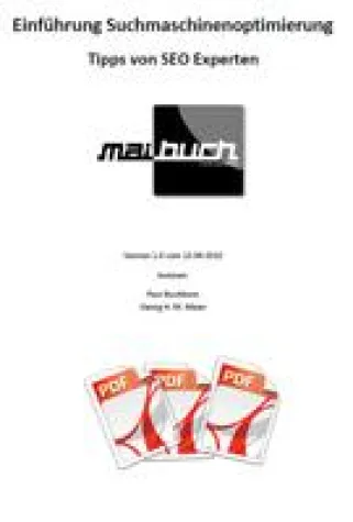 Bild: maibuch veröffentlicht SEO Tipps zum Download