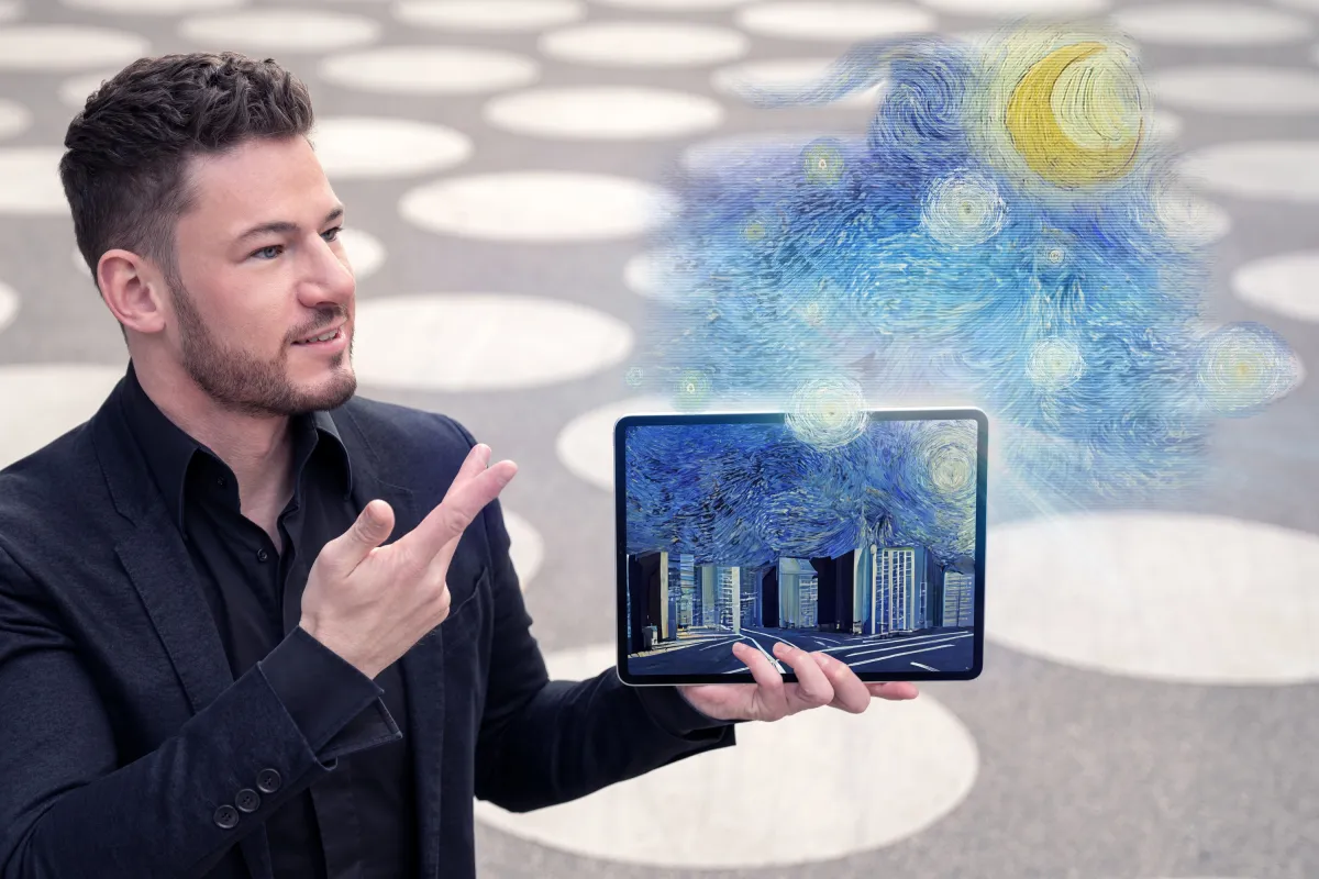 Kann KI Kunst? (© Andreas Axmann)