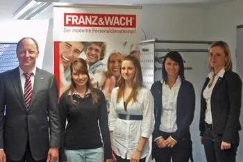 Bild: Franz & Wach Personalservice bildet erstmalig Personaldienstleistungskaufleute aus