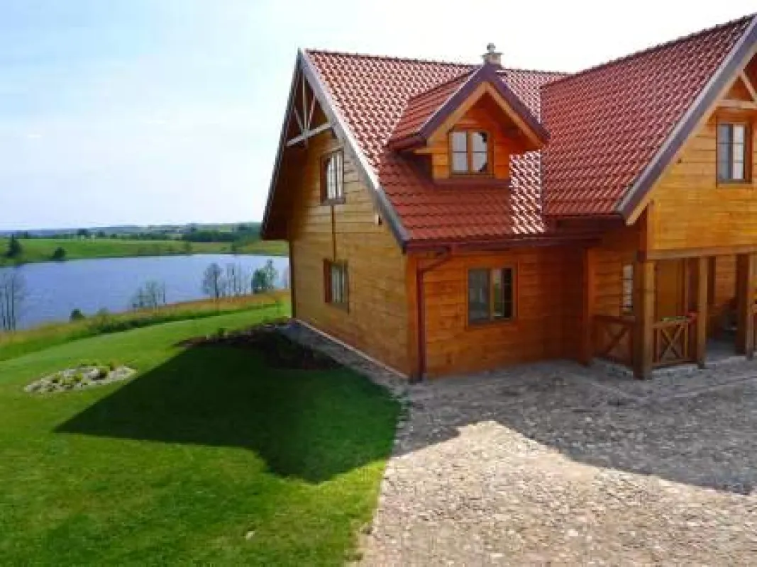 Ein Ferienhaus an der masurischen Seenplatte