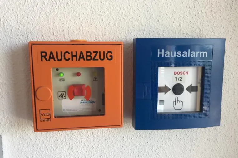 Beim Branschutz im Wellnesshotel alls OK. Bild: Beim Branschutz im Wellnesshotel alls OK.