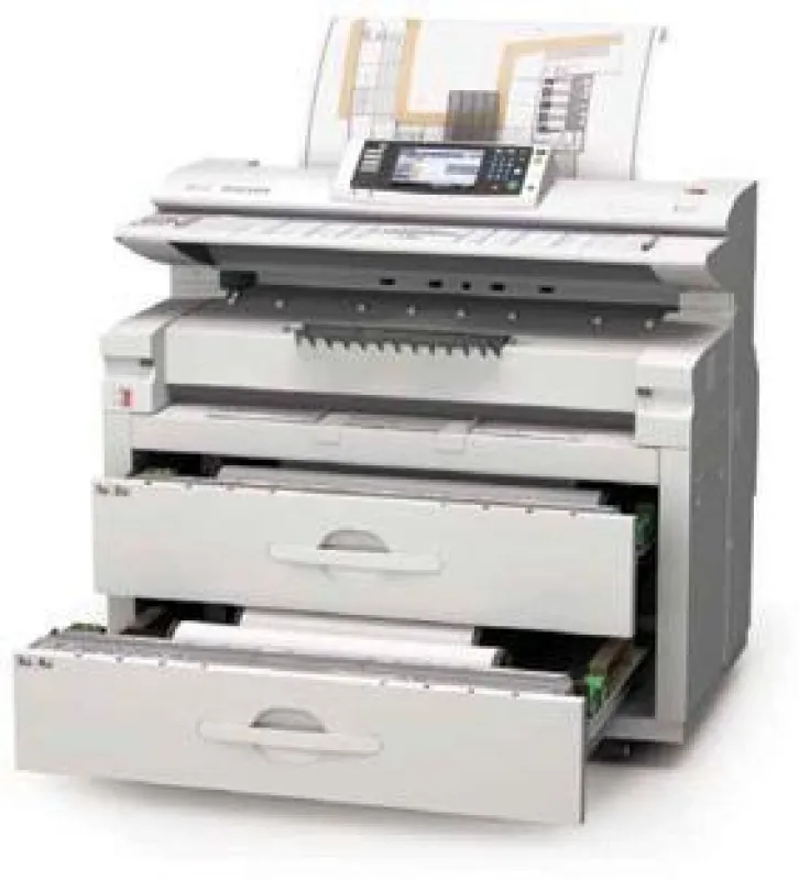 Die neuen Multifunktionssysteme für Großformate Aficio MP W5100 und MP W7140 von Ricoh punkten mit außergewöhnlicher Produktivität, Flexibilität und Bedienerfreundlichkeit.