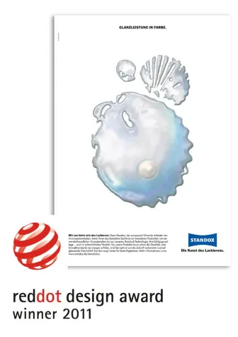 Standox Imagekampagne erhält „red dot award 2011“ Bild: Standox Imagekampagne erhält „red dot award 2011“