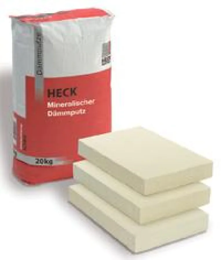 Mineralischer Dämmputz von Heck MultiTherm.