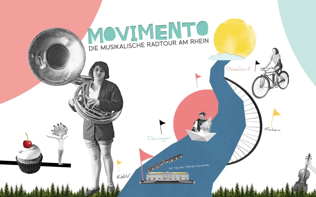 MOVIMENTO - die musikalische Radtour am Rhein (© (c) Nane Weber )