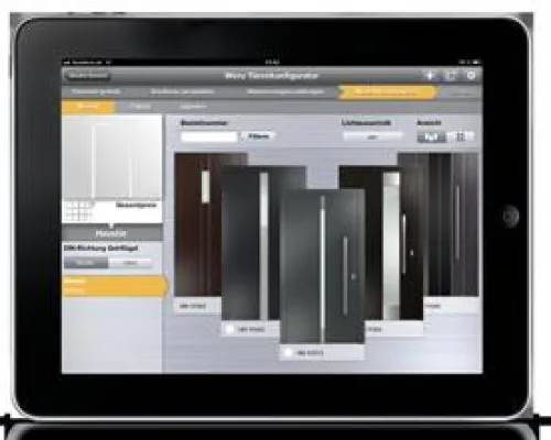 Bild: SIC! Software entwickelt den iPad Türen-Konfigurator für die WERU GmbH