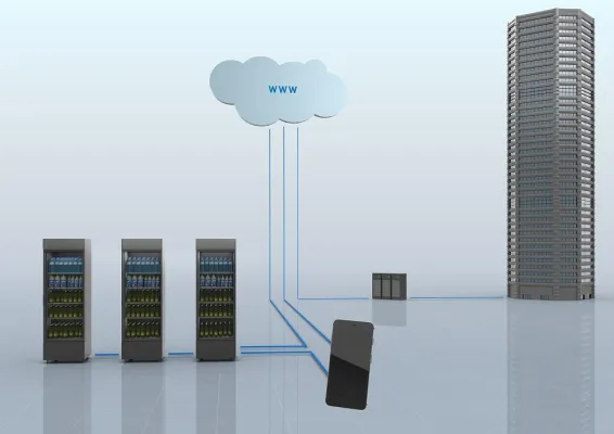 Bild: Energiesparen dank zentraler Leistungselektronik - Vernetzte Ventilatoren sparen Energie