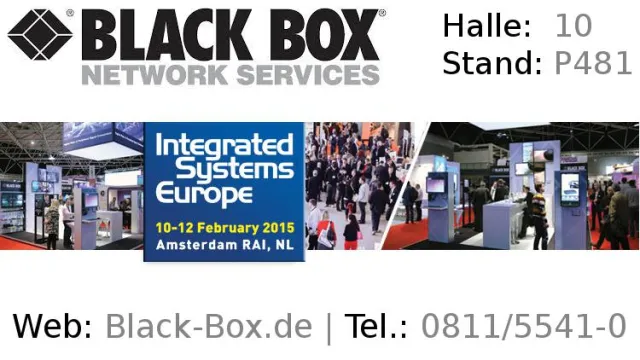 Bild: Digital Signage: Digitale Beschilderung in 4K-Auflösung auf der ISE 2015 erleben