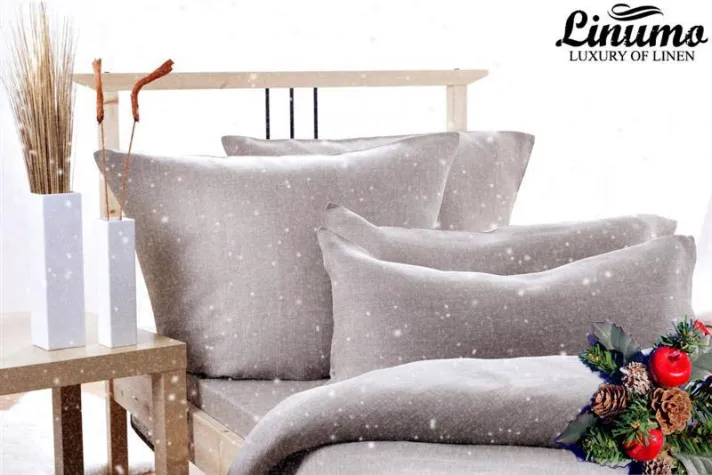 Bild: Edle Leinenbettwäsche von Linumo – kuschelige Weihnachtsgeschenke