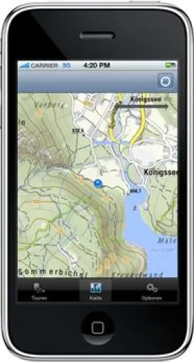 Bild: Touristik goes mobile - ALPSTEIN Tourismus bietet Smartphone-Lösungen zur Darstellung touristischer Inhalte