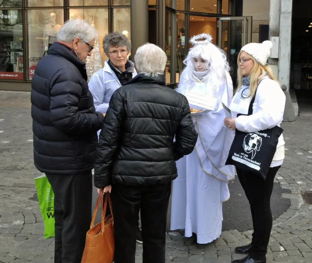 «Möchten Sie gerne einen Arsen-Weihnachtskringel probieren?