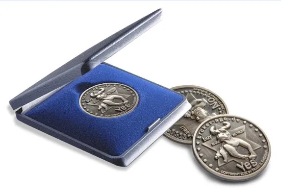 Entscheidungsmünze mit Funktion Bild: Entscheidungsmünze mit Funktion