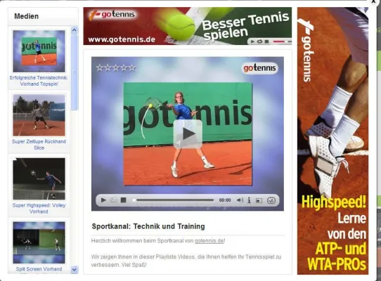 Bild: Sports in Motion launcht PLAYLISTEN.TV