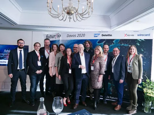 Bild: Zeit zu Handeln – Futur/io in Davos auf dem WEF