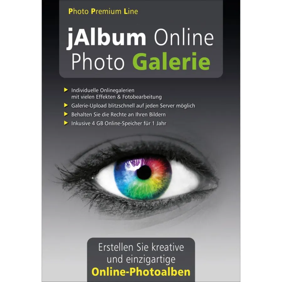 jAlbum Online Photo Galerie lädt Urlaubs- oder Partyfotos mit wenigen Klicks in die eigene Galerie