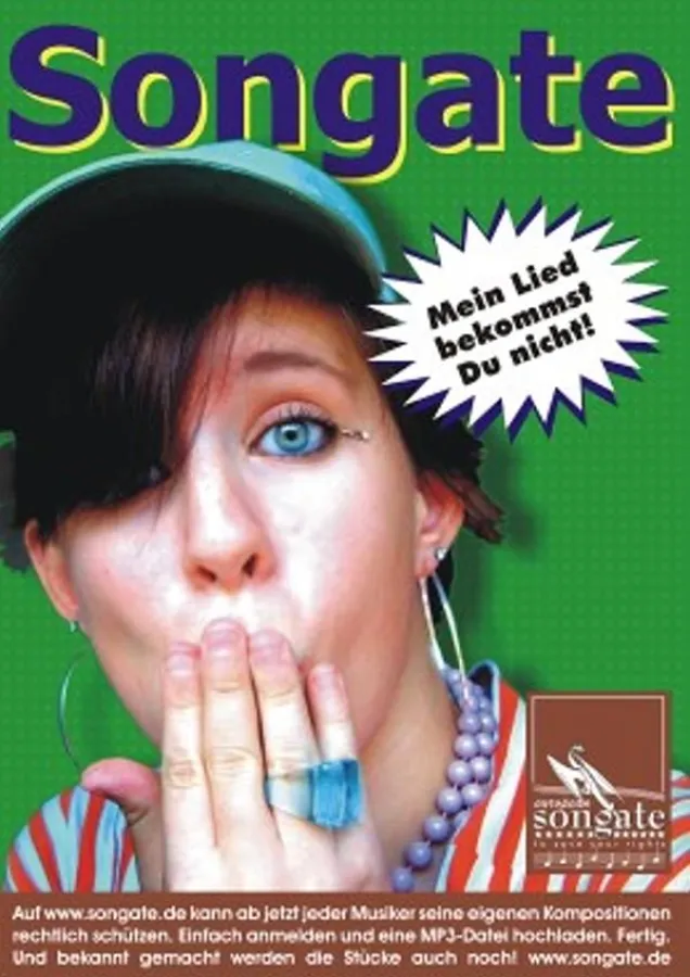 songate sichert Urheberrechte