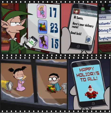 Bild: Weihnachten 4.0 oder wie IT den Weihnachtsmann rettet