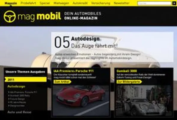 eCircle launcht mit mag-mobil neues Automobil-Portal Bild: eCircle launcht mit mag-mobil neues Automobil-Portal