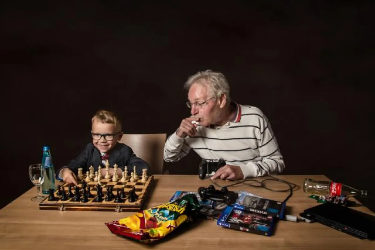 Wahrheit oder doch ein vertauschtes Rollenbild? Foto: Oleg Shvedchenko