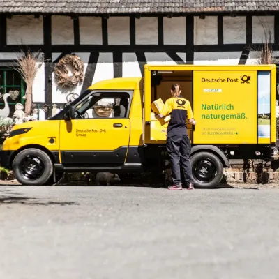 DHL- Elektrowagen erobern deutsche Städte – Umweltgedanke oder Imagekampagne? Bild: DHL- Elektrowagen erobern deutsche Städte – Umweltgedanke oder Imagekampagne?
