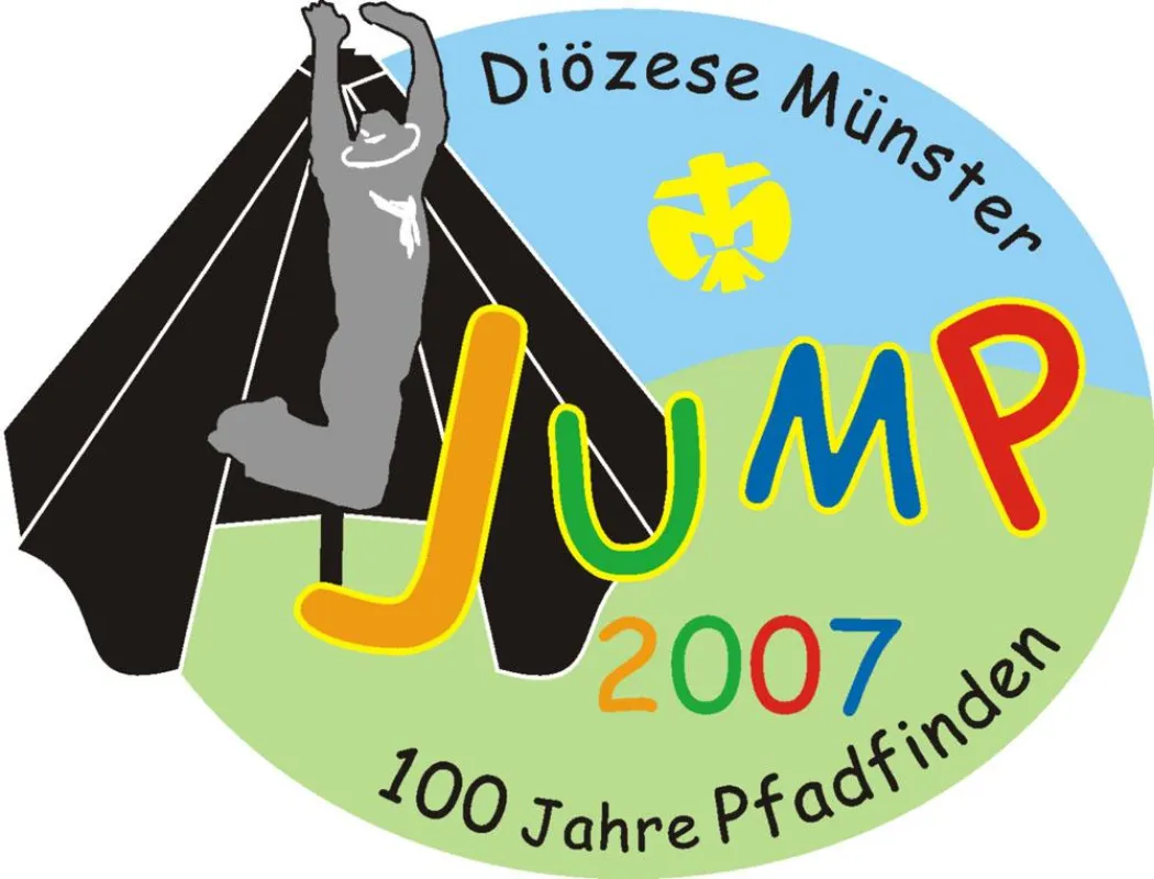Das Logo des Jubiläums-Lagers