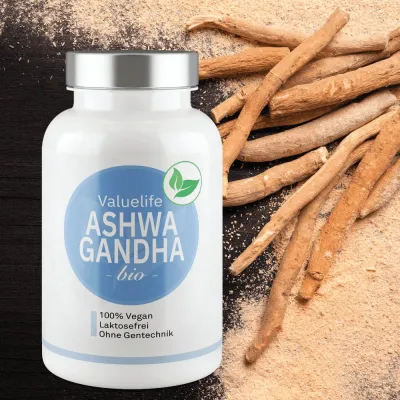 Bild: Valuelife Bio Ashwagandha Kapseln - Neu bei Valuelife