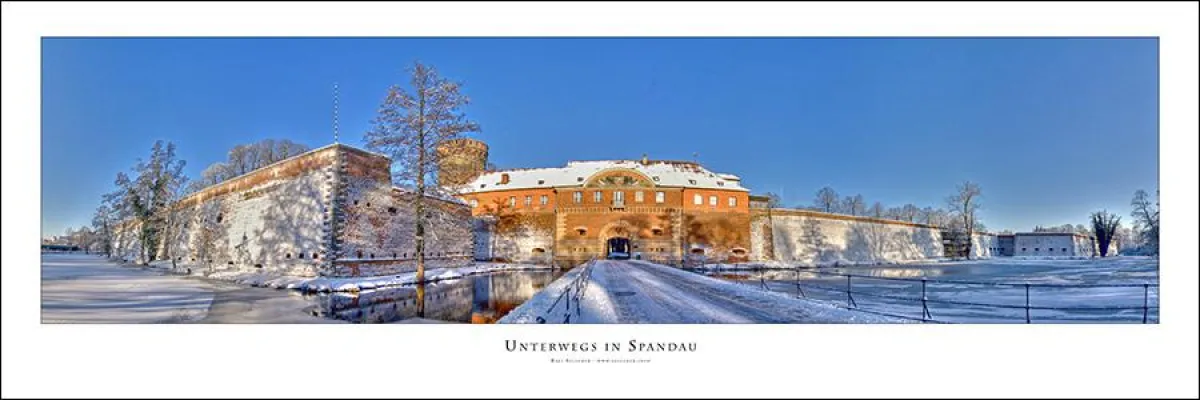 Zitadelle-Spandau - Panorama-Poster-Edition 