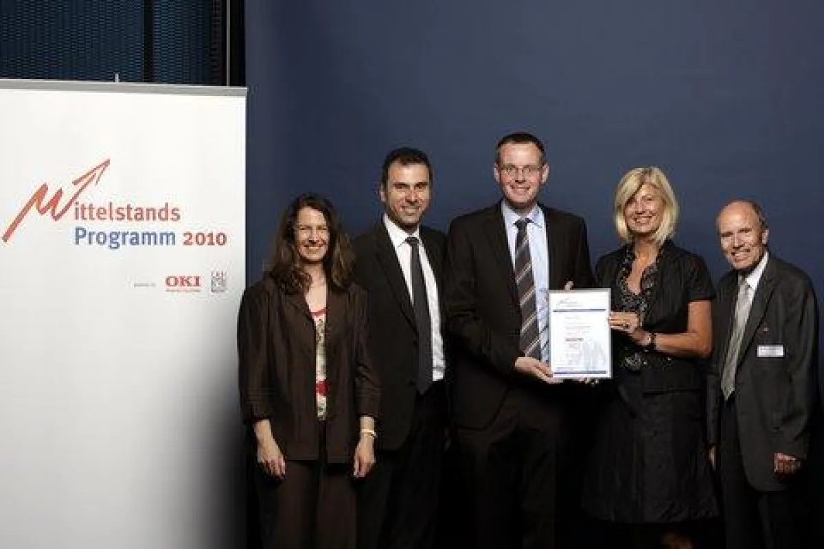 TANATEX Deutschland GmbH gewinnt den 1. Mittelstandsprogramm-Hauptförderpreis von Kompass