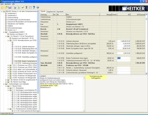 Kostenlose GAEB - Software ASBwin mit neuer Version Bild: Kostenlose GAEB - Software ASBwin mit neuer Version