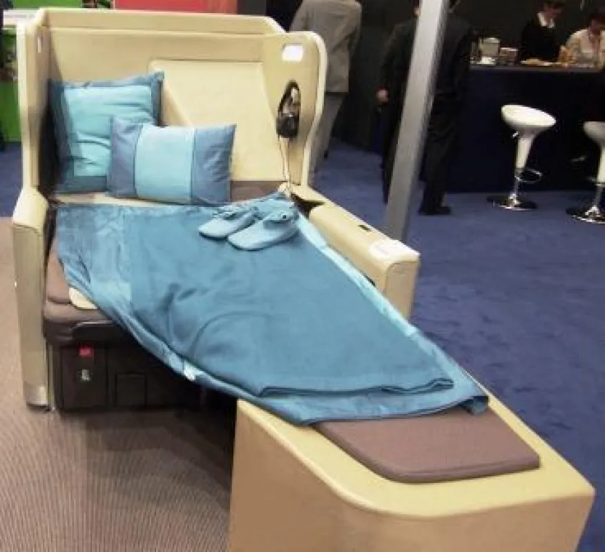 Singapore Airlines Business Class - www.reisereport2008.de