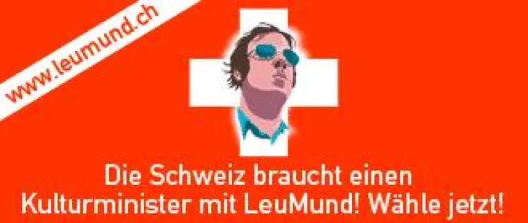 Christian P. Leu kandidiert als Kulturminister Bild: Christian P. Leu kandidiert als Kulturminister