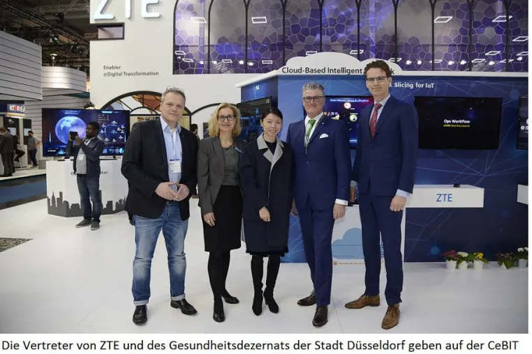 Bild: ZTE und Stadt Düsseldorf beenden erfolgreich Pilotprojekt