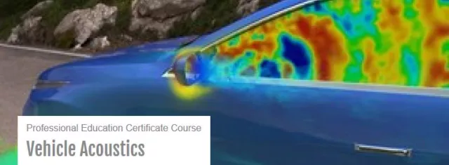 Neuer Weiterbildungskurs: Vehicle Acoustics Bild: Neuer Weiterbildungskurs: Vehicle Acoustics