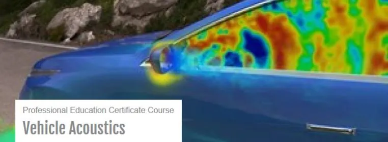 Neuer Weiterbildungskurs: Vehicle Acoustics Bild: Neuer Weiterbildungskurs: Vehicle Acoustics