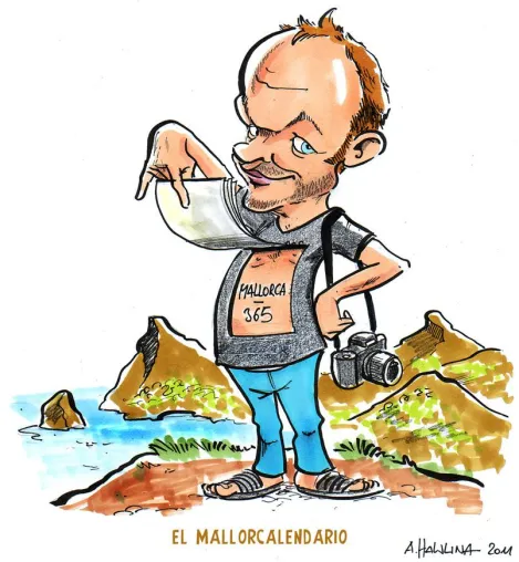 Neu bei "Mallorca mal 365": Mallorca Karikatur-Portraits Bild: Neu bei "Mallorca mal 365": Mallorca Karikatur-Portraits