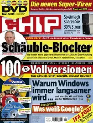 Bild: CHIP berichtet exklusiv über Online-Durchsuchung - Enttarnt: Der „Bundestrojaner“ ist eine Wanze