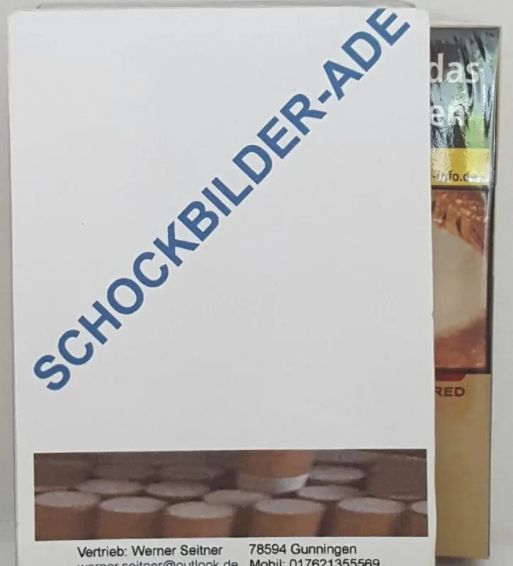 So werden die Schockbilder auf Zigarettenschachteln 