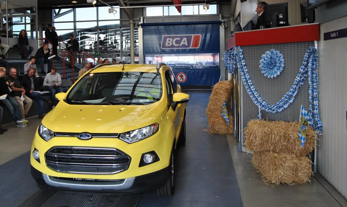Premiere des Ford EcoSport im BCA Zentrum Neuss