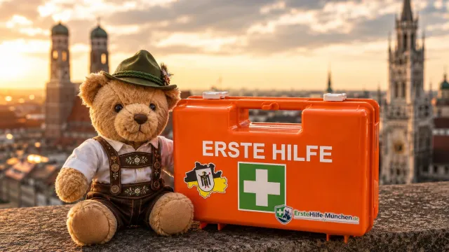 Erste Hilfe Kurs München: Die wichtigsten Fragen zu Gültigkeit, Dauer, Kosten und Bescheinigung Bild: Erste Hilfe Kurs München: Die wichtigsten Fragen zu Gültigkeit, Dauer, Kosten und Bescheinigung