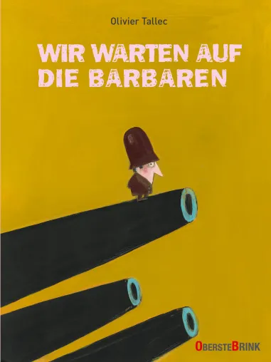 Bild: White Ravens 2026: Olivier Tallecs „Wir warten auf die Barbaren“ erscheint bei Oberstebrink