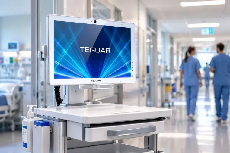 Bild: Clarion TM-7200-24: Medical PC für Patientenzimmer, OP und Visite