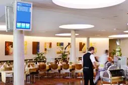 Bild: Digitale Kommunikation im Hilton Garden Inn