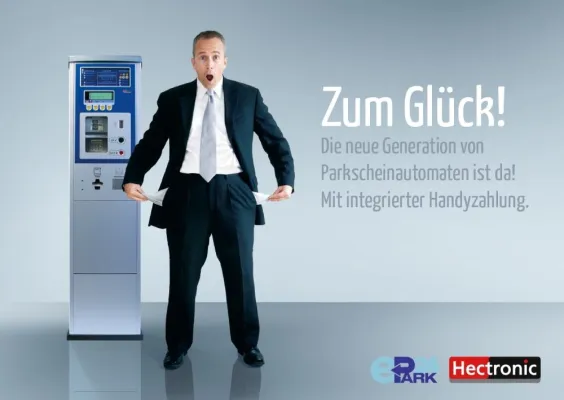 Bild: An zentralen Parkuhren mit dem Handy bezahlen - dank Zusammenarbeit von ePark24 und Hectronic