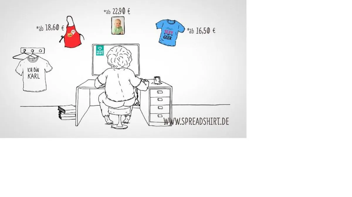 Spreadshirt TV Spot