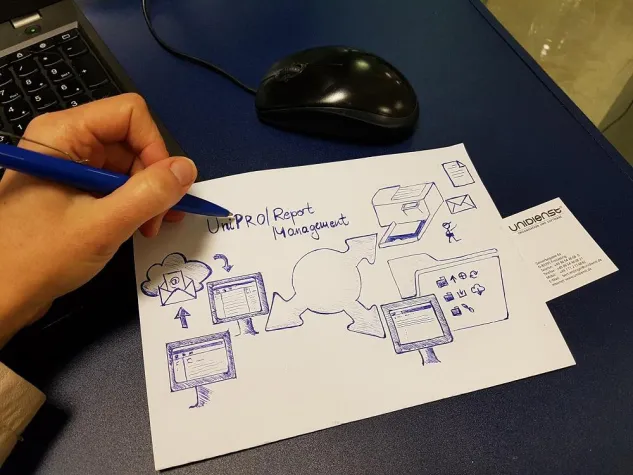 Bild: Automatisierte Berichtsverarbeitung in Microsoft Dynamics 365 for Sales