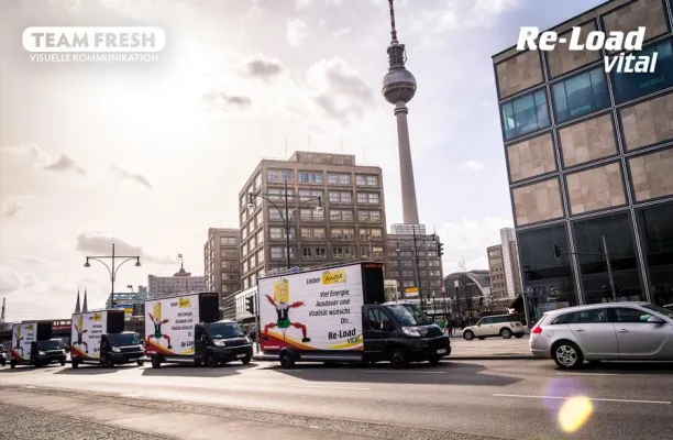 Bild: Spektakuläre Produkteinführung in der Hauptstadt