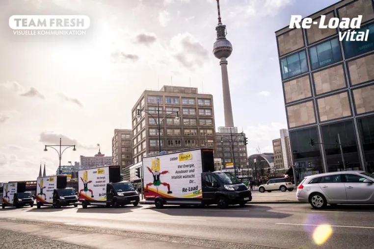 Bild: Spektakuläre Produkteinführung in der Hauptstadt